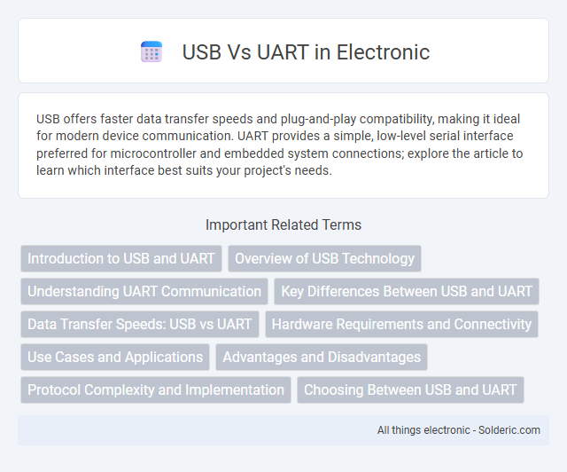 UART vs USB - What is the difference?